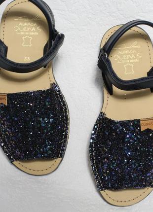 Шкіряні менорка, босоніжки, сандалі. іспанія. всі розміри