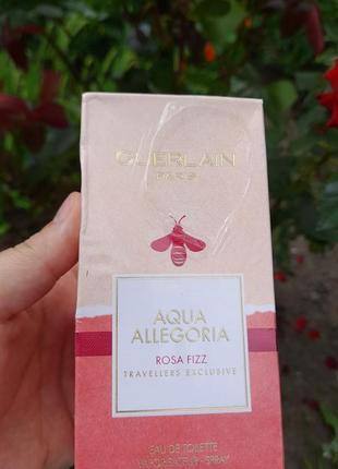 Guerlain aqua allegoria rosa fizz - туалетна вода 125 ml2 фото