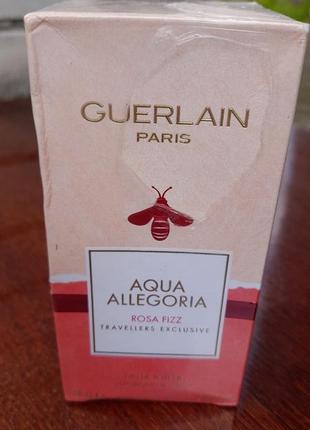 Guerlain aqua allegoria rosa fizz - туалетна вода 125 ml3 фото