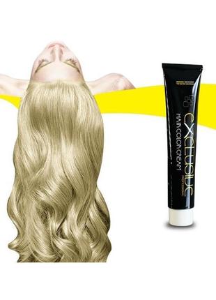 Стійка крем-фарба для волосся натуральний супер блонд 12.0 εxclusive hair color cream 100 мл2 фото