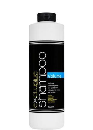 Шампунь для обсягу εxclusive professional shampoo volume 1000 ml