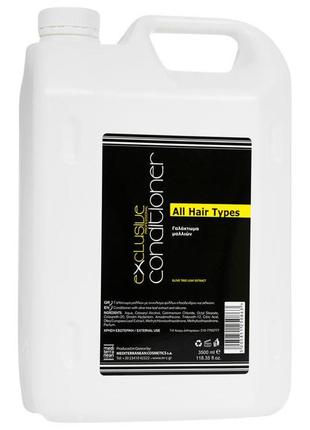 Кондиціонер для всіх типів εxclusive professional conditioner all hair types 3500 ml