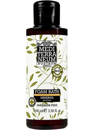 Гель для душу mediterraneum nostrum foam bath minerva 100 ml