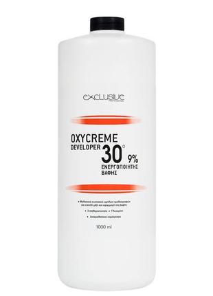 Окислитель εxclusive professional oxycream 30 (9%) 1000 ml