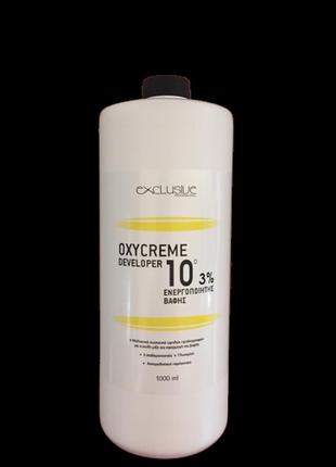 Окислювач εxclusive professional oxycream 10 (3%) 1000 ml1 фото