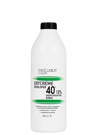 Окислитель εxclusive professional oxycream vol 40 (12%) 500 ml1 фото