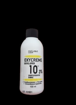 Окислитель εxclusive professional oxycream 10 (3%) 100 ml1 фото