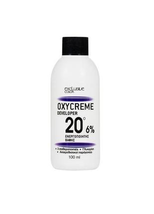 Окислювач εxclusive professional oxycream 20 (6%) 100 ml