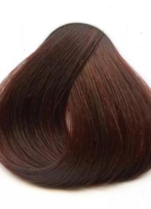 Стойкая крем краска для волос медно светлый каштан 5.4 εxclusive hair color cream 100 мл
