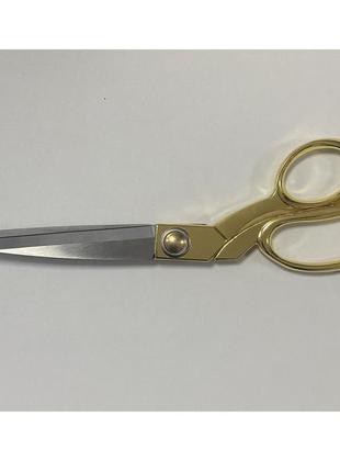 Ножницы швейные портновские golden hilt длинна 25 см золотистая ручка (6040)