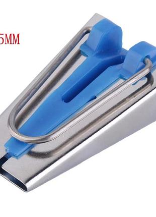 Пристрій (рубильник) для створення косою бейки, метал, 25 мм (6033)