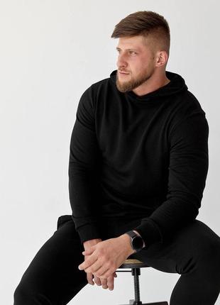 Чорний чоловічий батнік3 фото