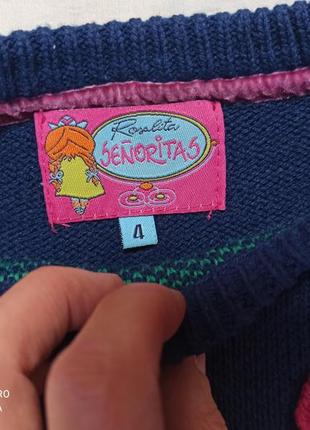 Стильный испанский свитер/кофта rosalita senoritas2 фото