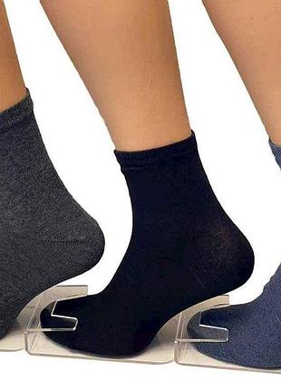 Шкарпетки чоловічі стрейч мiкс (12 пар/уп) р.29-31 арт.чс0920 тм житомир