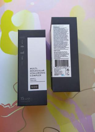 Niod multi-molecular hyaluronic complex супер зволожуюча сироватка