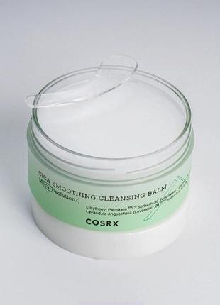 Нежный успокаивающий бальзам для демакияжа cosrx cica smoothing cleansing balm 120 мл3 фото