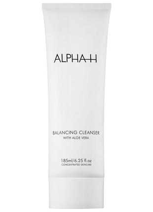 Очищувач крем для сухої шкіри alpha-h balancing cleanser 185 мл