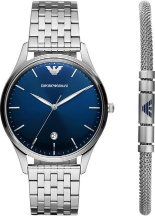 Мужские часы emporio armani ar80048 'adriano' (набор)