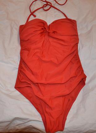 Купальник сдельный яркий р.36 s  peacocks beach