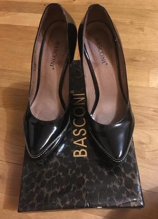 Basconi p35-35,5 кожаные туфли2 фото