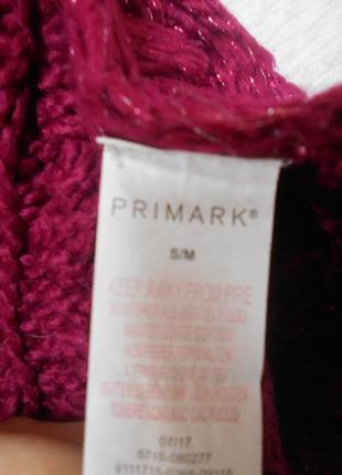 Вязаный шарф primark 3