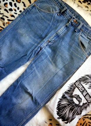 Плотные мужские джинсы синие не узкие прямые голубые2 фото