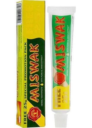 Зубна паста «трав'яна» dabur miswak herb’l toothpaste