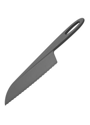 Кух.прибор tramontina ability нож для выпечки нейлон графит (25165/160) tzp173