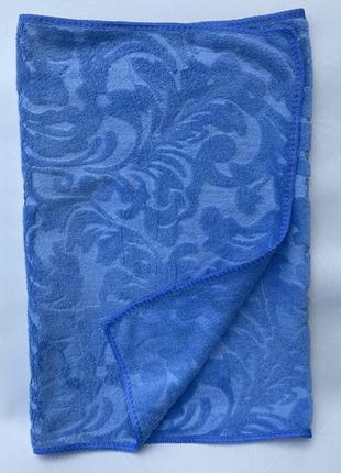 Кухонний текстиль idea home рушник д/рук 35*75см, мікроф. flowers blue  tzp161