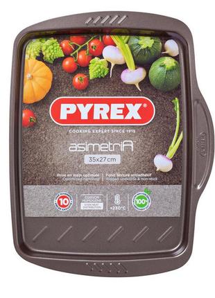 Форма pyrex asimetria 35x27 cm прямоугольная (as35rr0/7146) tzp113