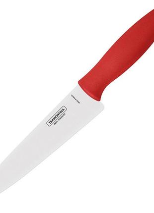 Нож tramontina soft plus red чем chef 178мм инд.блистер (23664/177) tzp194
