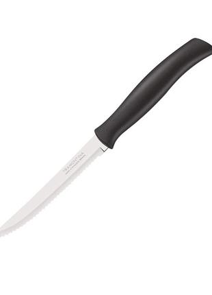 Нож tramontina athus black нож д/стейка 127мм инд.пл.блистер (23081/905) tzp113