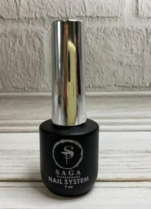 Saga professional base soft, база прозора під гель, типси 9мл