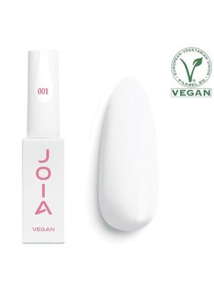 Гель-лак joia vegan 001 белый, 6 мл