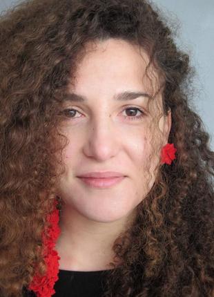 Серьги, вязаные крючком.