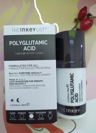 Сироватка для обличчя the inkey list polyglutamic acid