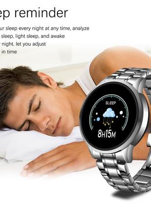 Мужские умные смарт часы smart watch hs-b28-hf черные. фитнес браслет трекер3 фото