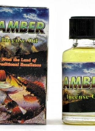 Ароматична олія  "amber" амбра (8 мл) (індія)