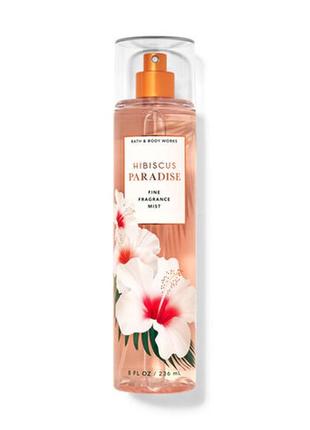 Hibiscus paradise парфюмированный городов для тела от bath & body works оригинал