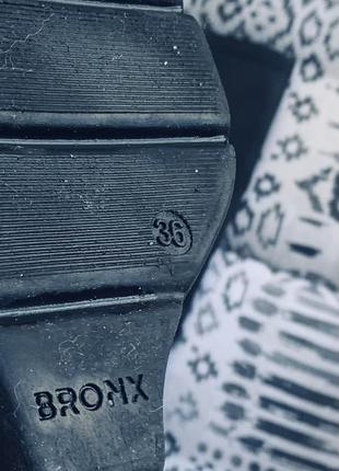Bronx чоботи демісезонні валянки і нубук, демисезонные сапоги валянки и нубук, танкетка5 фото
