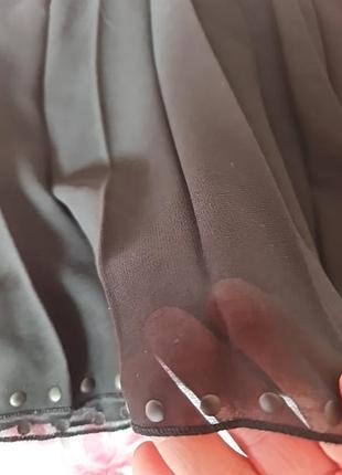 Плиссерованное платье zara 9
