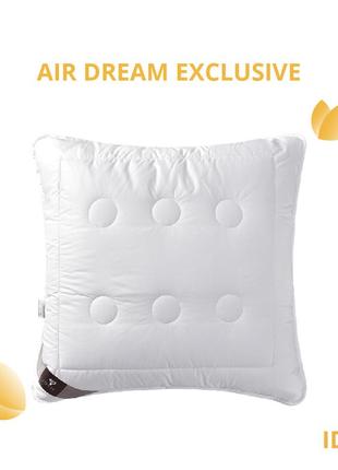 Подушка air dream exclusive тм ideia 70*70 см білий6 фото