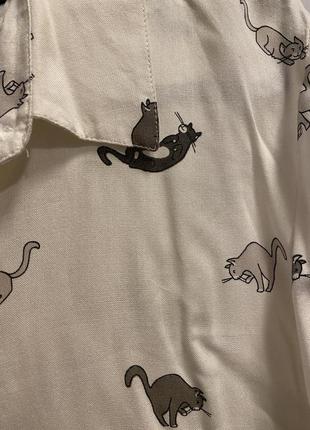 Рубашка з котами2 фото