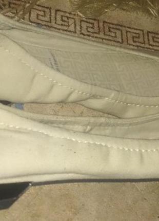 Стильні бежеві балетки р36,5 rockport текстиль