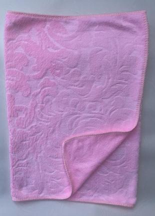 Кухонный текстиль idea home полотенце д/рук 35*75см, микроф. flowers pink tzp115