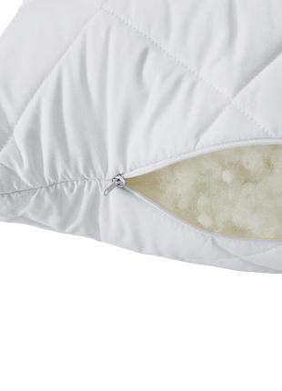 Подушка comfort standart+ на блискавці тм ideia 40*60 см білий4 фото