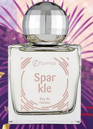 2741003 туалетна вода flormar daily party, sparkle woman, 50 мл
