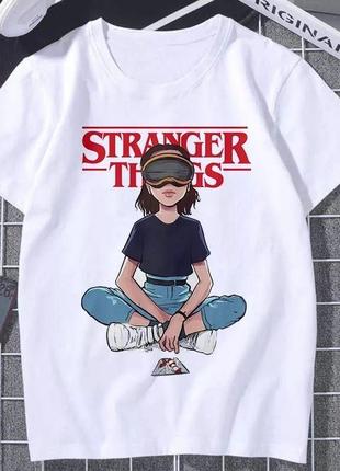 Футболка stranger things одиннадцать