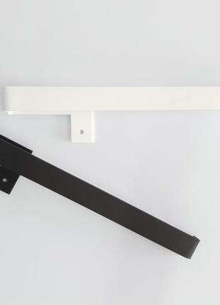 Полотенцедержатель металлический черный лофт l–lmw380