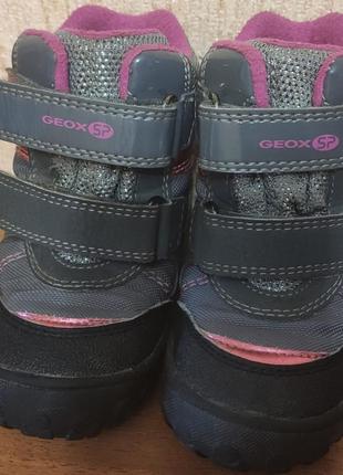 Зимові ботинки для дівчинки 22р geox3 фото